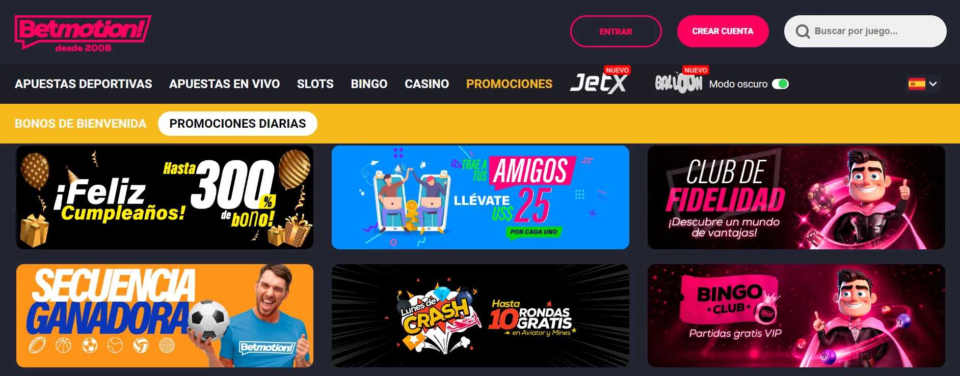 nuevos casinos online betmotion